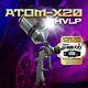 Atom X20 Professional Spray Gun Hvlp Solvent/waterborne With Free Gunbudd Light
