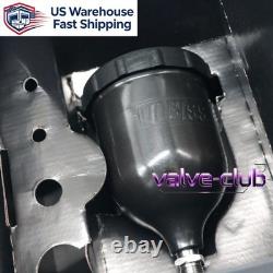 Automotive HVLP Spray Gun 1.3mm Nozzle 600ml Cup Clear Coat Car Paint Tool NEW