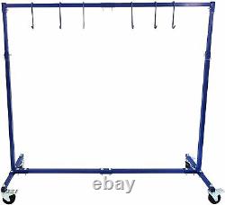 Automotive Spray Painting Stand Rack HVLP Auto Body Shop Paint Booth Hood Steel