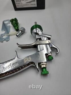 Avalon U-20 HVLP Compressed Air Spray Gun 1.3mm Nozzle Opened Box -No Bucket