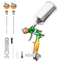 BEETRO HVLP Professional Gravity Feed Air Spray Gun 280-320mm Wide Spray Patt