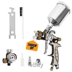 BEETRO HVLP Touch Up Air Spray Gun for Clearcoats 1.0mm Stainless Steel Nozzl