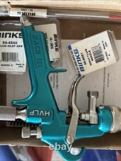 BINKS- MACH 1SLA HVLP spray Gun Mach 1SLA(adjustable Fluid Inlet) & VITREOUS