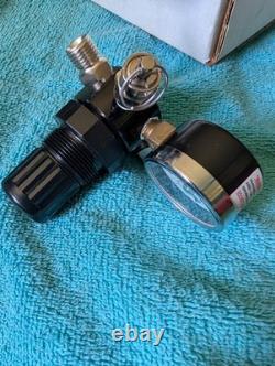 Binks 85-440 Regulator Assembly HVLP Pressure Pot Tank Fluid Flow Air Compressor