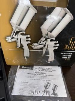 Binks 98-3170 Hvlp Spray Gun Kit, Gravity Combo Set