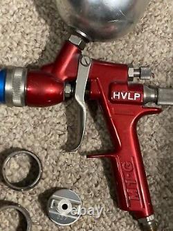 Binks M1-G Gravity Paint Spray Gun HVLP and extras