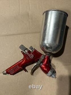 Binks M1-G Gravity Paint Spray Gun HVLP with Hopper