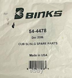 Binks MACH Cub HVLP Touch Up Spray Gun With OEM Binks Cup & REPAIR KIT