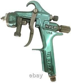Binks Mach 1SL HVLP Air Spray Gun, No Nozzle, Adjustable Flow, used (AA3)