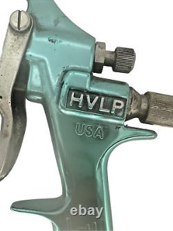 Binks Mach 1SL HVLP Air Spray Gun, No Nozzle, Adjustable Flow, used (AA3)