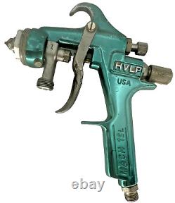 Binks Mach 1SL HVLP Air Spray Gun, No Nozzle, Adjustable Flow, used (AA3)