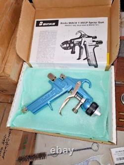 Binks Mach 1 HVLP Spray Gun 6202-1203-4 94-93P Bundle Super Rare