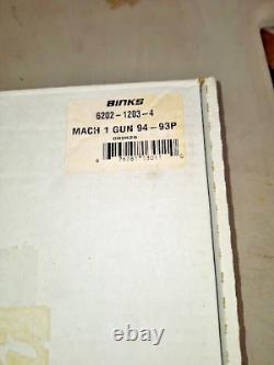 Binks Mach 1 HVLP Spray Gun 6202-1203-4 94-93P Bundle Super Rare