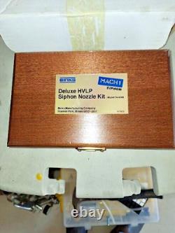 Binks Mach 1 HVLP Spray Gun 6202-1203-4 94-93P Bundle Super Rare