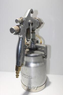 Binks SV100 HVLP Pressure/Siphon Feed PRO Spray Gun + SV-100-224-1.8 Nozzle +Cup