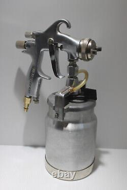 Binks SV100 HVLP Pressure/Siphon Feed PRO Spray Gun + SV-100-224-1.8 Nozzle +Cup