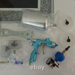Binks Trophy Gravity Feed HVLP Spray Gun with1.2, 1.4, 1.8mm Spray tip- 2466-HV1