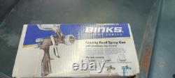 Binks Trophy Gravity Feed HVLP Spray Gun with1.4mm spray nozzle 2466-14HV-32SG