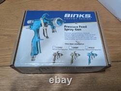 Binks Trophy Pressure Feed HVLP Spray Gun with1.6mm spray nozzle 2465-16HV-32S0