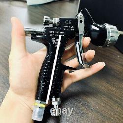 Black Spray Gun TE20 1.3 mm Nozzle PRO HVLP Car Paint Tool Pistol for Devilbiss