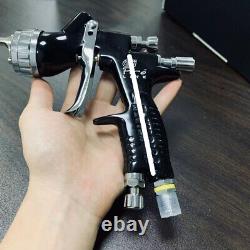 Black Spray Gun TE20 1.3 mm Nozzle PRO HVLP Car Paint Tool Pistol for Devilbiss