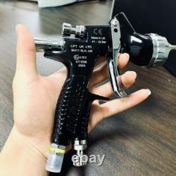 Black Spray Gun TE20 1.3mm Nozzle HVLP PRO Car Paint Tool Pistol for Devilbiss