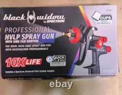 Black Widow By Spectrum BW-HVLP-SF 56152 Professional HVLP Spray Gun 1.7mm tip