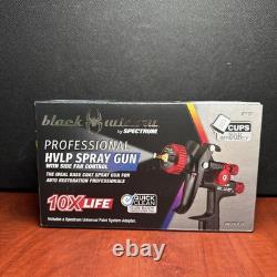 Black Widow By Spectrum Pro Hvlp Gravity Feed Spray Gun Bw-hvlp-sf 56152 (5637)