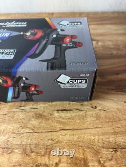 Black Widow Spectrum BW-HVLP-SF 1.7mm Tip HVLP Professional Spray Gun 56152 (A1)