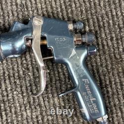 Blue Genuine DeVilbiss FLG3/4 HVLP Pressure Feed/ Siphon 1.3mm Spray Gun