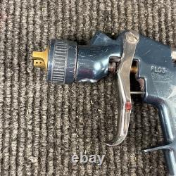 Blue Genuine DeVilbiss FLG3/4 HVLP Pressure Feed/ Siphon 1.3mm Spray Gun