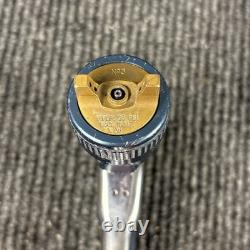 Blue Genuine DeVilbiss FLG3/4 HVLP Pressure Feed/ Siphon 1.3mm Spray Gun