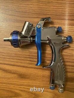 Blue Point by Snap On HVLP Auto Paint Gun In Mint condition, Stain Steal Cup NEW