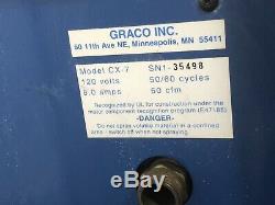 CX7 Turbine Graco Croix HVLP Auto Spray Paint System CX-7 + Graco spray gun