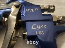 C. A. TECHNOLOGIES LYNX FINE FINISH NEW HVLP PRESSURE FEED WithBONUS 2REPAIR KITS
