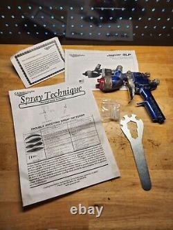C. A Technologies Jaguar 100H HVLP Gravity Feed Spray Gun KIT USED, INCOMPLETE