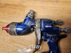 C. A Technologies Jaguar 100H HVLP Gravity Feed Spray Gun KIT USED, INCOMPLETE
