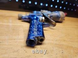 C. A Technologies Jaguar 100H HVLP Gravity Feed Spray Gun KIT USED, INCOMPLETE