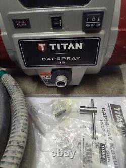 Capspray Titan 115 6 Stage Turbine Sys Gun, Hose, Extras Used Seldom? Must See