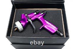 Car Paint Tool Pistol 1.3mm Nozzle Purple CV1 HVLP Spray Gun for Devilbiss New