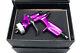 Car Paint Tool Pistol 1.3mm Nozzle Purple Cv1 Hvlp Spray Gun For Devilbiss New
