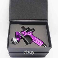 Car Tool Pistol 1.3mm Nozzle Purple CV1 HVLP Paints and varnishes Spray Gun