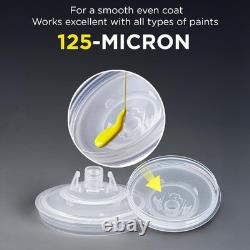 Complete Paint System for HVLP & LVLP Guns 22 Oz Cup with 45 Disposable Liners