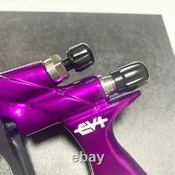 Cv 1 Car Paint Tool Pistol 1.3mm Nozzle Purple CV1 HVLP Spray Gun for Devilbiss