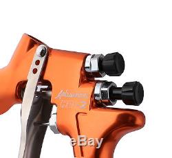 DEVILBISS HD-2 HVLP Spray Gun Gravity Feed for all Auto Paint, Topcoat, Touch-Up