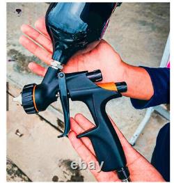 DV1-C Clearcoat with air gauge HAV-503B HVLP spray gun Clear coat 1.3TIP 600ML