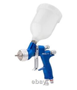DeVILBISS PROLite HVLP LVMP spray gun with cup base coat clear water based paint