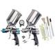 Devilbiss Startingline 2-gun Hvlp Spray Gun Set, Primer & Finish, #3420-00