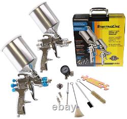 DeVilbiss 802343 Auto Painting / Priming Gun Kit StartingLine HVLP Gravity Auto