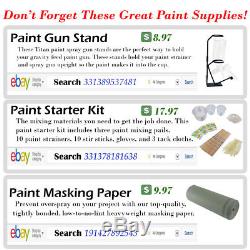 DeVilbiss 802343 HVLP Paint Gun Kit for Primer, Color, & Clear Coat Application